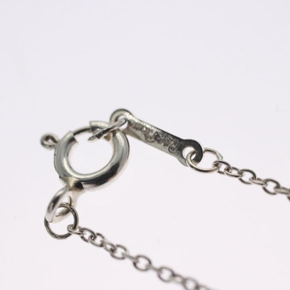 TIFFANY&Co. Loving Heart Necklace Ag925 Silver Auth am7989