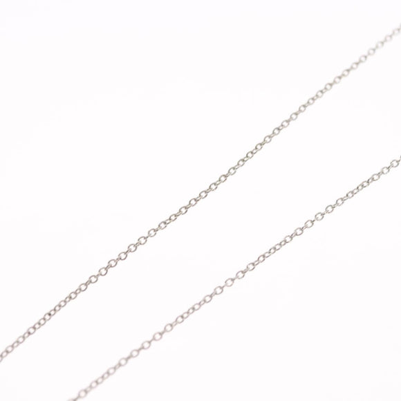 TIFFANY&Co. Loving Heart Necklace Ag925 Silver Auth am7989