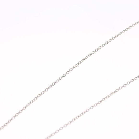 TIFFANY&Co. Loving Heart Necklace Ag925 Silver Auth am7989