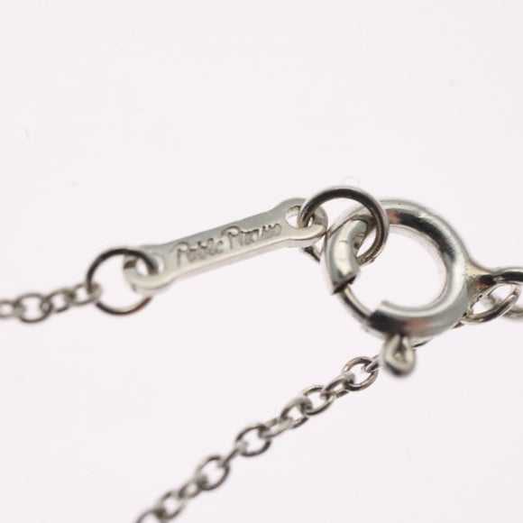 TIFFANY&Co. Loving Heart Necklace Ag925 Silver Auth am7989