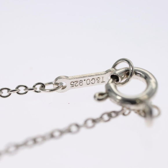 TIFFANY&Co. Loving Heart Necklace Ag925 Silver Auth am7989