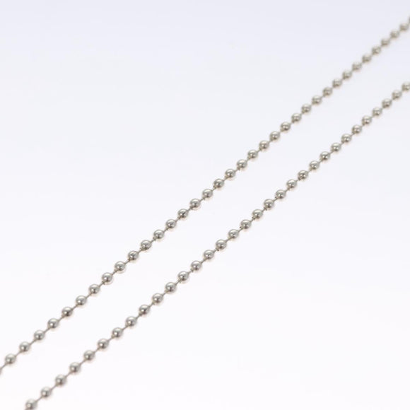 TIFFANY&Co. Necklace Ag925 Silver Auth am7990