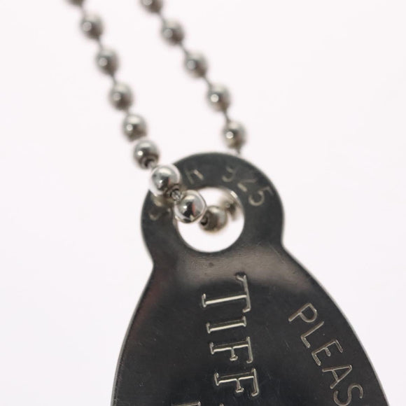 TIFFANY&Co. Necklace Ag925 Silver Auth am7990
