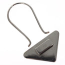 PRADA Key Ring metal Black M713 Auth am7994-8