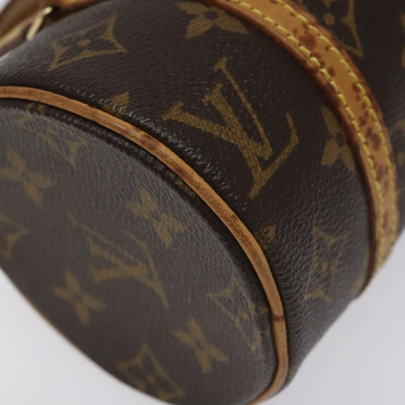 LOUIS VUITTON Monogram Papillon 19 Hand Bag M51389 LV Auth am8000V