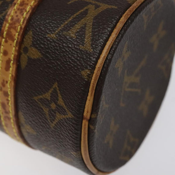 LOUIS VUITTON Monogram Papillon 19 Hand Bag M51389 LV Auth am8000V