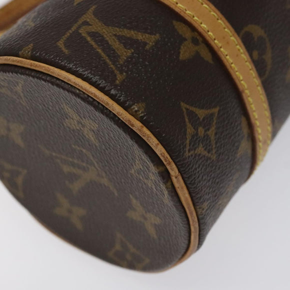 LOUIS VUITTON Monogram Papillon 19 Hand Bag M51389 LV Auth am8000V