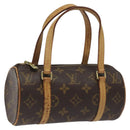 LOUIS VUITTON Monogram Papillon 19 Hand Bag M51389 LV Auth am8000V-1