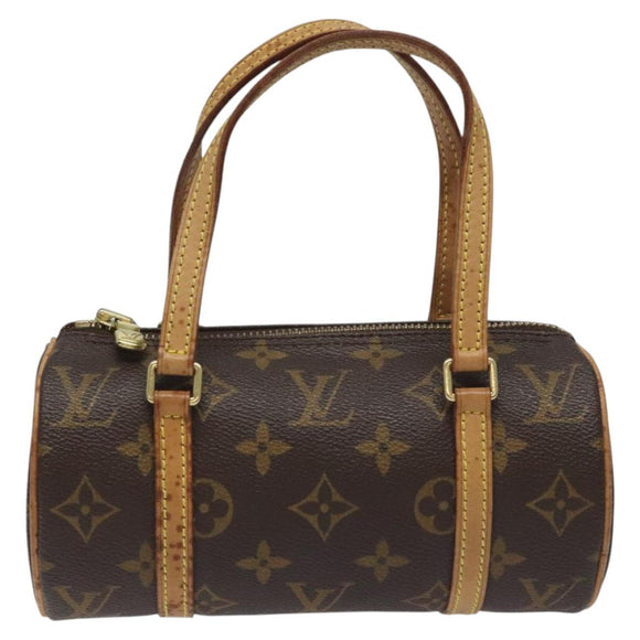 LOUIS VUITTON Monogram Papillon 19 Hand Bag M51389 LV Auth am8000V