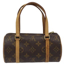 LOUIS VUITTON Monogram Papillon 19 Hand Bag M51389 LV Auth am8000V-2
