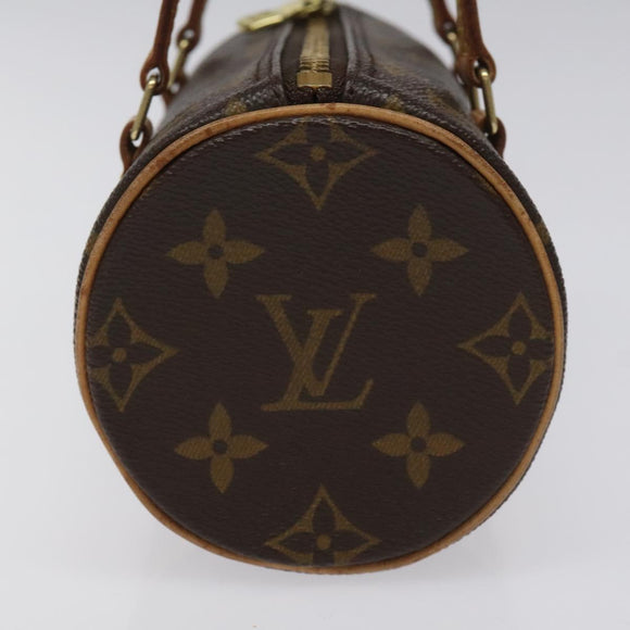 LOUIS VUITTON Monogram Papillon 19 Hand Bag M51389 LV Auth am8000V