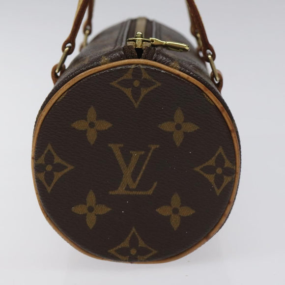 LOUIS VUITTON Monogram Papillon 19 Hand Bag M51389 LV Auth am8000V