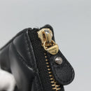 Salvatore Ferragamo Vala Long Wallet Leather Gold Black Auth am8004-9