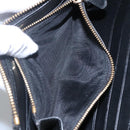 Salvatore Ferragamo Vala Long Wallet Leather Gold Black Auth am8004-11