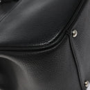 BURBERRY Hand Bag Leather Black Auth am8014-14