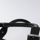 BURBERRY Hand Bag Leather Black Auth am8014-8