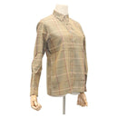 Burberrys Nova Check Shirt Cotton Beige Auth am8015-1