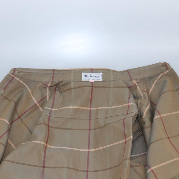 Burberrys Nova Check Shirt Cotton Beige Auth am8015