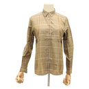 Burberrys Nova Check Shirt Cotton Beige Auth am8015-13