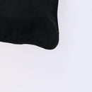 PRADA Shoulder Bag Nylon Black Silver Auth am8025-16