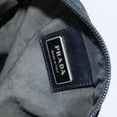 PRADA Shoulder Bag Nylon Black Silver Auth am8025-10