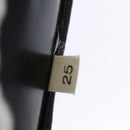 PRADA Shoulder Bag Nylon Black Silver Auth am8025-12