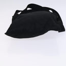 PRADA Shoulder Bag Nylon Black Silver Auth am8025-5