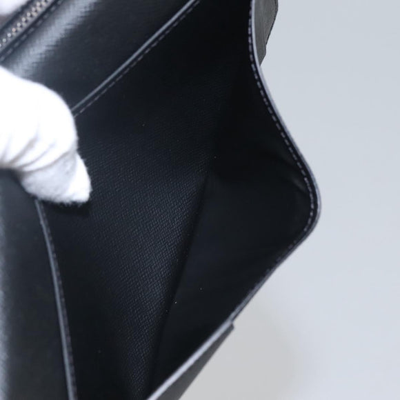 LOUIS VUITTON Monogram Eclipse Porte Feuille Brother Wallet M61697 Auth am8034