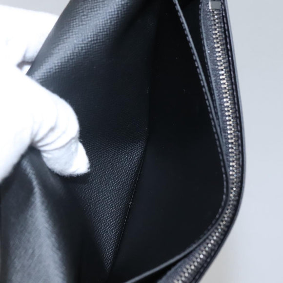 LOUIS VUITTON Monogram Eclipse Porte Feuille Brother Wallet M61697 Auth am8034