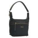 GUCCI GG Canvas Shoulder Bag Black 001 4299 Auth am8054-1