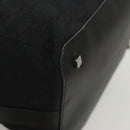 GUCCI GG Canvas Shoulder Bag Black 001 4299 Auth am8054-8