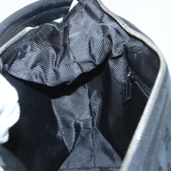 GUCCI GG Canvas Shoulder Bag Black 001 4299 Auth am8054