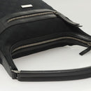 GUCCI GG Canvas Shoulder Bag Black 001 4299 Auth am8054-6