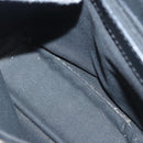 BURBERRY Nova Check Hand Bag PVC Beige Silver Auth am8055-20