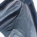 BURBERRY Nova Check Hand Bag PVC Beige Silver Auth am8055-22