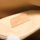 ETRO Paisley Shoulder Bag PVC Leather Brown Gold Auth am8067-19