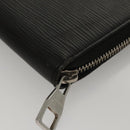 LOUIS VUITTON Epi Zippy Organizer Long Wallet Black M63852 LV Auth am8074-17