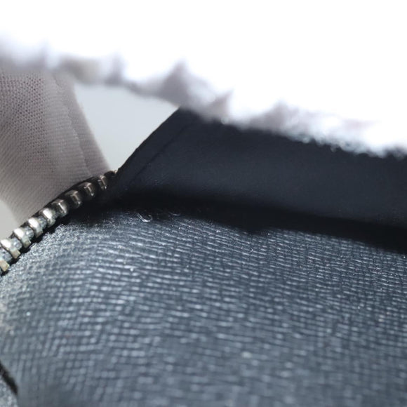 LOUIS VUITTON Epi Zippy Organizer Long Wallet Black M63852 LV Auth am8074