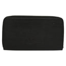 LOUIS VUITTON Epi Zippy Organizer Long Wallet Black M63852 LV Auth am8074-2