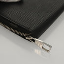 LOUIS VUITTON Epi Zippy Organizer Long Wallet Black M63852 LV Auth am8074-14