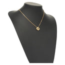 Christian Dior Necklace metal Gold Auth am8078-1