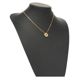 Christian Dior Necklace metal Gold Auth am8078