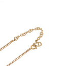 Christian Dior Necklace metal Gold Auth am8078-16