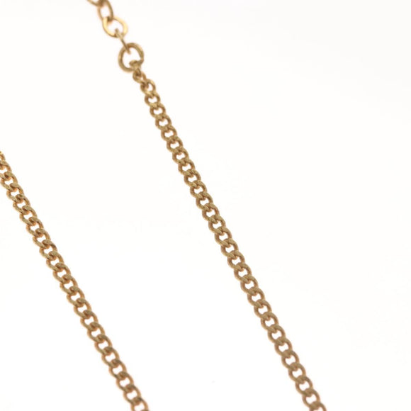 Christian Dior Necklace metal Gold Auth am8078