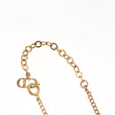 Christian Dior Necklace metal Gold Auth am8078-9