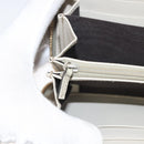 GUCCI GG Canvas Guccissima Long Wallet Leather White 308005 Auth am8081-10