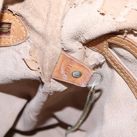 LOUIS VUITTON Monogram Bucket PM Shoulder Bag M42238 LV Auth am8090