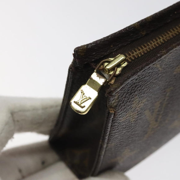 LOUIS VUITTON Monogram Poche Toilette 15 Pouch M47546 LV Auth am8106
