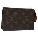 LOUIS VUITTON Monogram Poche Toilette 15 Pouch M47546 LV Auth am8106-1