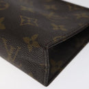 LOUIS VUITTON Monogram Poche Toilette 15 Pouch M47546 LV Auth am8106-7